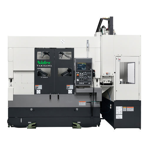 CNC-Drehmaschine - TT-2600Ⅱ series - TAKISAWA - horizontal / 2-Achs / 2 Spindeln