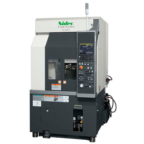 CNC-Drehmaschine - TK-2600 - TAKISAWA - vertikal / 8 Werkzeuge / für Massenproduktion