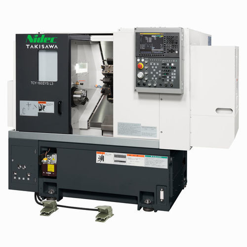 CNC-Drehmaschine - TCY-160II - TAKISAWA - 12 Werkzeuge / für kleine Werkstücke