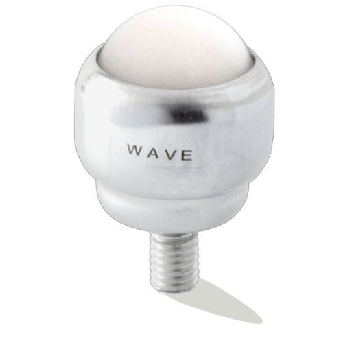 Stahlkugelrolle - KU-25 TP - WAVE - POM / Gewindeschaft