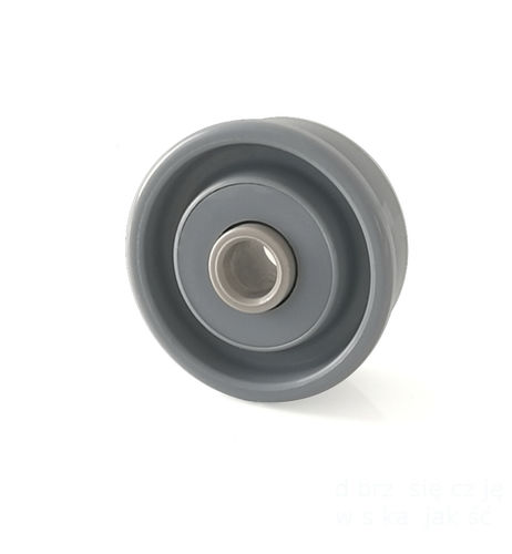 Press-Fit-Kappe - KTR 60×2.0-10 KS - WAVE - rund / Kunststoff / für Rollenförderer