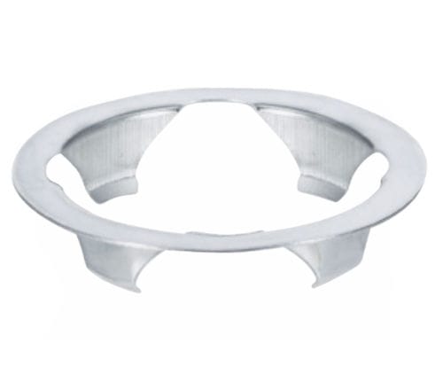 Stahlkugelrolle - KLIP KU-22 E - WAVE - zylindrischem Sockel / Wendeplatten / Leichtlast