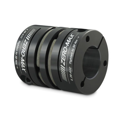 Doppelte Wellenkupplung - Double Flex 6P-A1C - ZERO-MAX Europe - elastisch / kompakt / Metallbalg