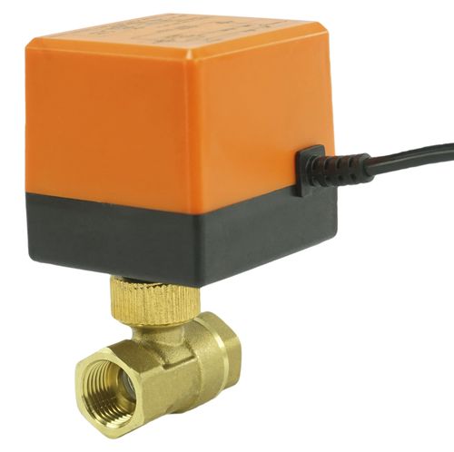 Kugelventil - D160-00116 - SIMPLE VALVE, S.L. - elektrisch / Absperr / für Heißwasser