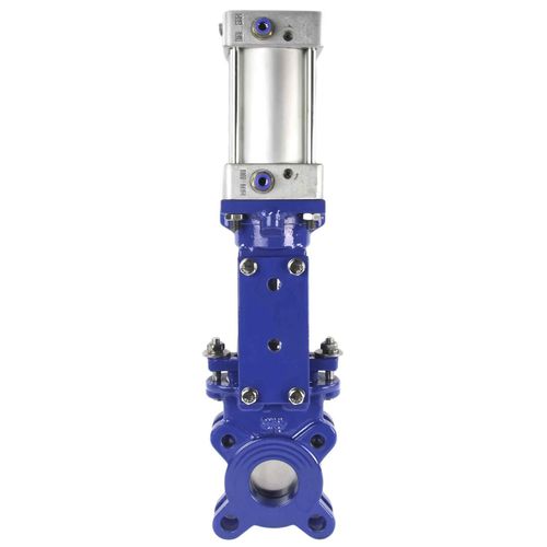 Plattenschieber - D040-03108 - SIMPLE VALVE, S.L. - pneumatisch gesteuert / Absperr / für Abwasser
