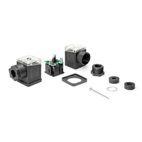 Konfektionierbarer Steckverbinder - 611-201 series - nass magnet GmbH - Stromversorgung / rechteckig / M16