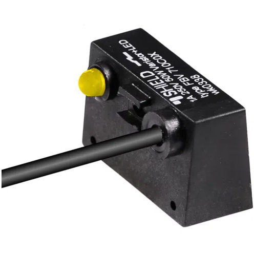 Magnet-Näherungsschalter - FBV - PONY SRL - rechteckig / Polyamid / mit LED-Lichtquelle