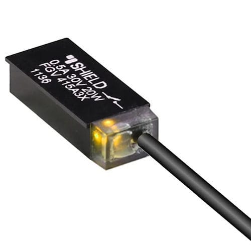 Magnet-Näherungsschalter - FGV - PONY SRL - rechteckig / mit LED-Lichtquelle