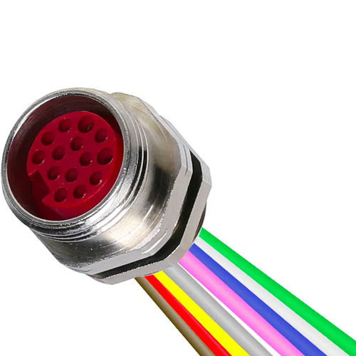 Stromversorgungs-Steckverbinder - HDEH - PONY SRL - rund / Through-Hole / für mittlere Leistung