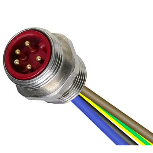 Stromversorgungs-Steckverbinder - HDEM - PONY SRL - rund / Through-Hole / Leistung