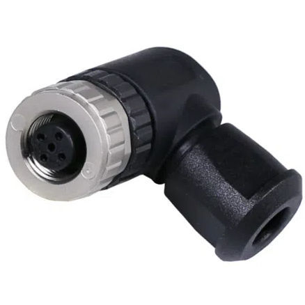Stromversorgungs-Steckverbinder - RDKF - PONY SRL - rund / Schrauben / M12