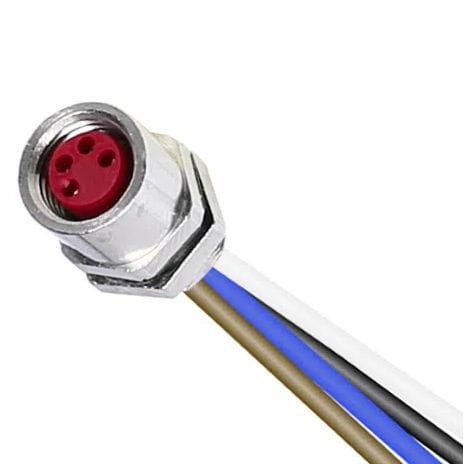 Stromversorgungs-Steckverbinder - REEF - PONY SRL - rund / Through-Hole / M8