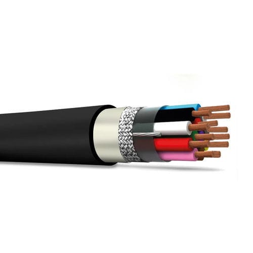 Isoliertes Stromkabel - FPPOH2P  - PONY SRL - geschirmt / Multipair / Kupfer