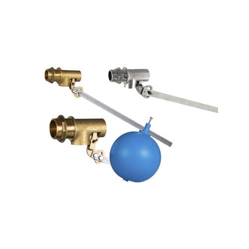 Ventil mit schwimmend gelagerter Kugel - 8 series - PVA Schwimmerventile GmbH - Schwimmer / für Wasser / Gewinde