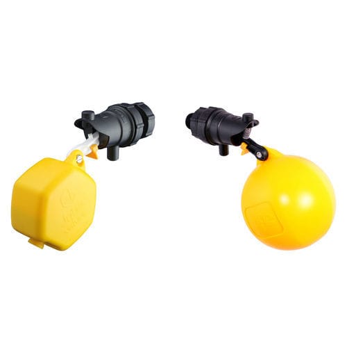 Ventil mit schwimmend gelagerter Kugel - ROJO - PVA Schwimmerventile GmbH - Schwimmer / für Wasser / ABS