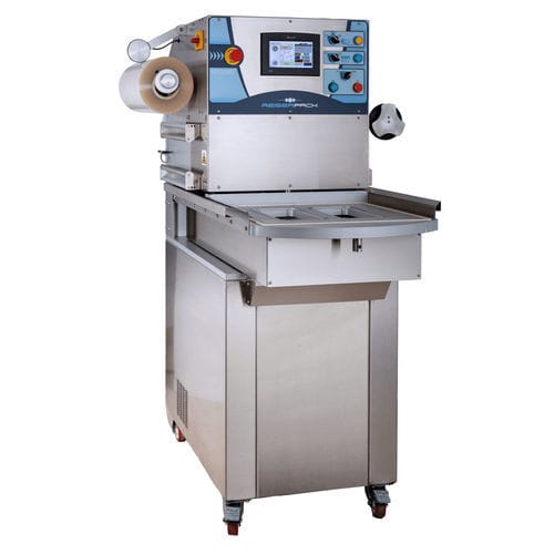 Rotations-Versiegelmaschine - RPS 430RT - RECANVIS I SERVEIS 3.0 SL - halbautomatisch / für die Lebensmittelindustrie / Verpackungen unter Schutzatmosphäre