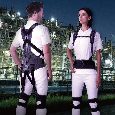 Mechanisches Exoskelett - Bb+PROⅢ - virgo wave inc. - passiv / für Bewegungshilfe / zum Stützen der Lendenwirbelsäule