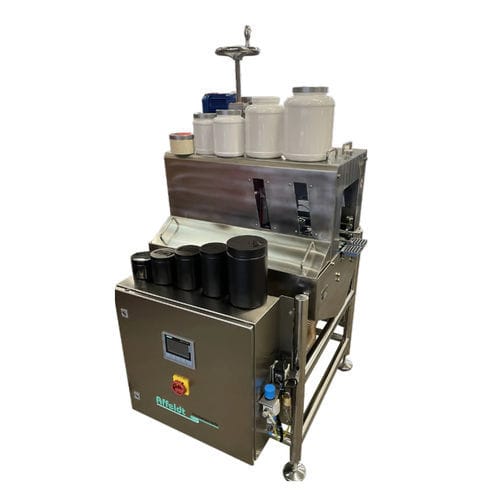 Durchlaufreinigungsanlage per Rotation/Rührung - TSC - Affeldt Fördertechnik GmbH - Trocken / automatisch / zum Etikettieren