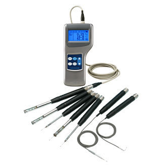 Heißdraht-Thermoanemometer - Climomaster 6501 series - Digitron Italia srl - tragbar / USB