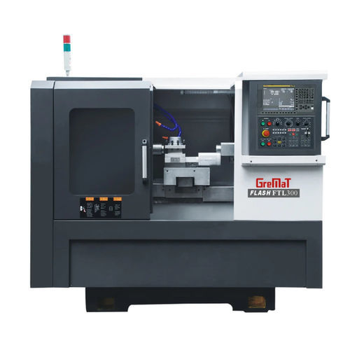 CNC-Drehzentrum - FTL300 Flash  - Nanjing Genvan Intelligent Equipment Co. Ltd. - Flachbett / A2-5 / 12 Werkzeuge
