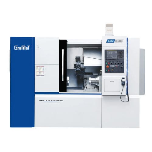 CNC-Drehzentrum - TC500 - Nanjing Genvan Intelligent Equipment Co. Ltd. - 4-Achs / Mehrachsen / 2 Spindeln