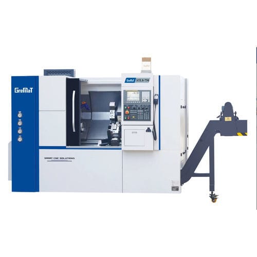 CNC-Drehzentrum - STL8-750 - Nanjing Genvan Intelligent Equipment Co. Ltd. - 2-Achs / mit Schrägbett / A2-6