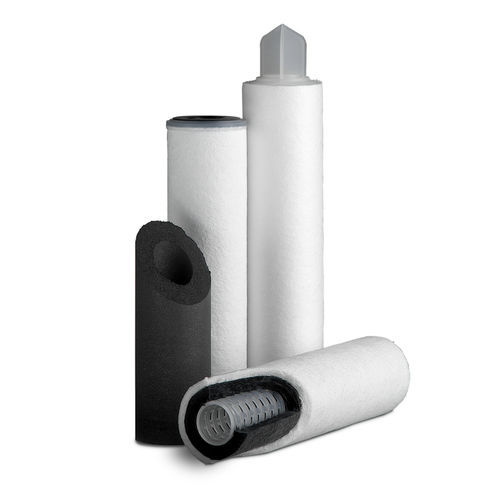 Aktivkohle-Filterpatrone - ASC - Atlas Copco Process Filtration - Wasser / Carbon / für Lebensmittelanwendungen