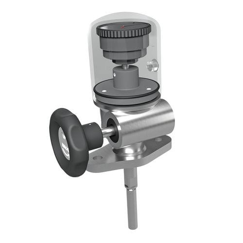 Mechanischer Mikrokolben / rotierende Spindel - W-MSJ - Weingrill S.r.l. - mit Schnecke / motorisiert / handbedient