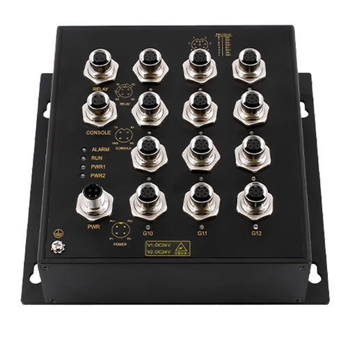 Ethernet-Switch / managed - Admas8212G-M12-12GT series - Maisvch - 12 Ports / Netzwerkschicht 3 / Gigabit