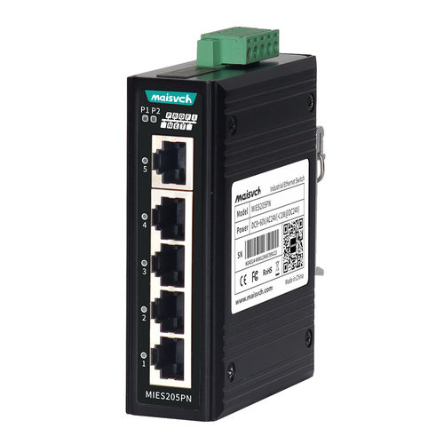 Ethernet-Switch / unmanaged - MIES205PN - Maisvch - 5 Ports / 10/100BaseT(X) / PROFINET
