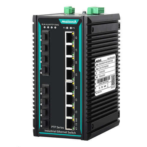 Ethernet-Switch / managed - MISCOM8216PTP-4XGF-4GF-8GT series - Maisvch - 16 Ports / Netzwerkschicht 3 / Gigabit
