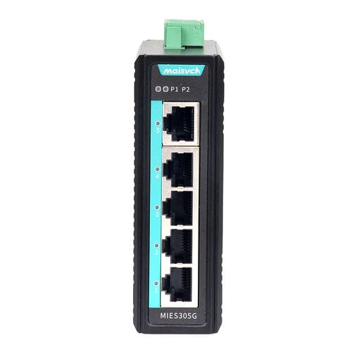 Ethernet-Switch / unmanaged - MIES305G - Maisvch - 5 Ports / Netzwerkschicht 2 / Gigabit