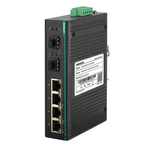 Ethernet-Switch / unmanaged - MIEN3206GP-2GF-4GTPoE - Maisvch - 6 Ports / Netzwerkschicht 2 / Gigabit