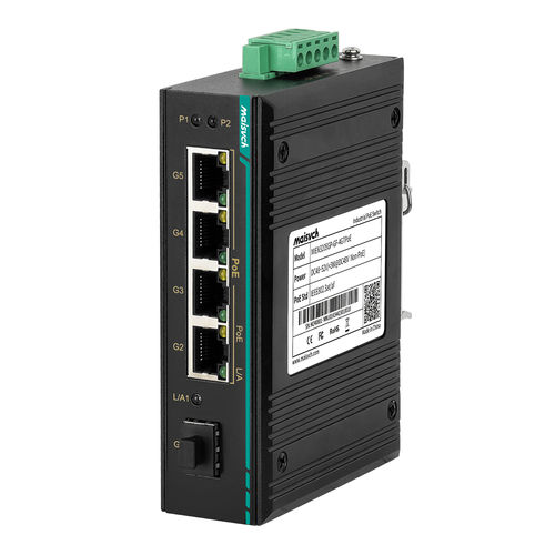 Ethernet-Switch / unmanaged - MIEN3205GP-GF-4GTPoE - Maisvch - 5 Ports / Netzwerkschicht 2 / Gigabit