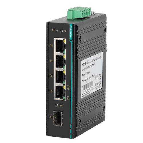 Ethernet-Switch / unmanaged - MIEN3205G-GF-4GT - Maisvch - 5 Ports / Netzwerkschicht 2 / Gigabit-Ethernet