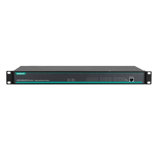 Ethernet-Switch / managed - MISCOM6024 - Maisvch - 24 Ports / Netzwerkschicht 2 / auf einem Gestell montiert