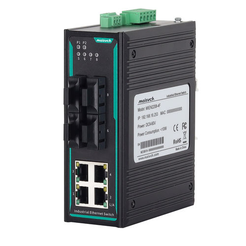 Ethernet-Switch / unmanaged - MIEN2208-4F series - Maisvch - 8 Ports / Netzwerkschicht 2 / LWL