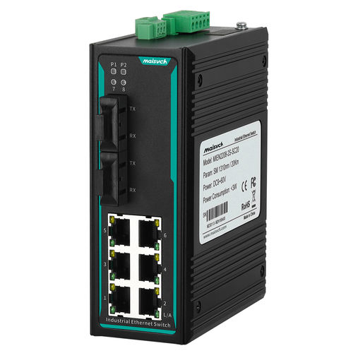 Ethernet-Switch / unmanaged - MIEN2208-2F series - Maisvch - 8 Ports / Netzwerkschicht 2 / LWL
