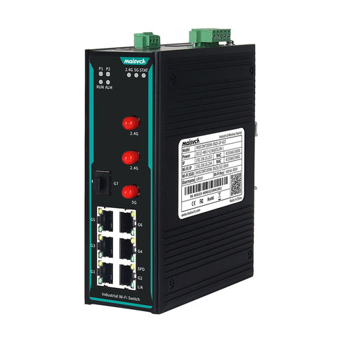 Ethernet-Switch / managed - MISCOM7209W-3N25-GF-6GT - Maisvch - 7 Ports / Netzwerkschicht 2 / Gigabit
