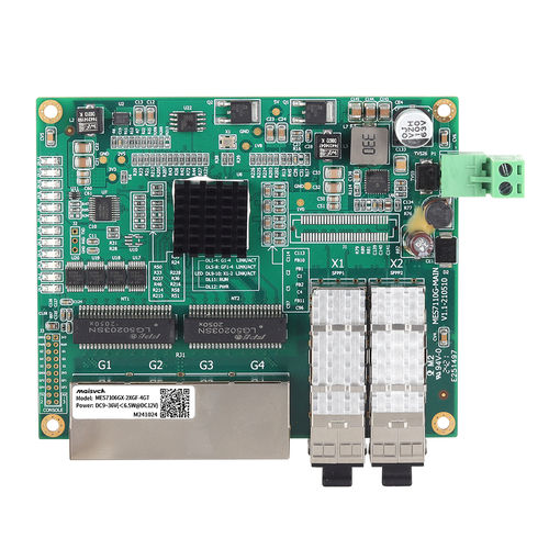 Ethernet-Switch / managed - MES7106GX-2XGF-4GT - Maisvch - 6 Ports / Netzwerkschicht 2 / embedded