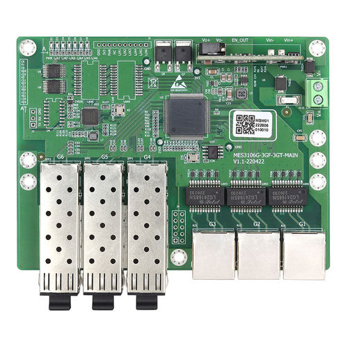 Ethernet-Switch / unmanaged - MES3106G-3GF-3GT - Maisvch - 6 Ports / Netzwerkschicht 2 / Gigabit