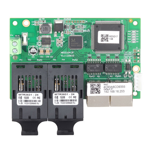 Ethernet-Switch / managed - MES5104-2F - Maisvch - 4 Ports / Netzwerkschicht 2 / embedded