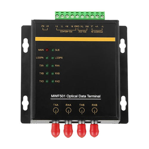 Medienwandler - MWF501 series - Maisvch - RS-232 / RS-485 zu Glasfaser / RS422