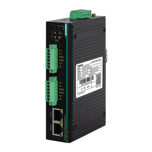 Gateway für Kommunikation - Mgate3204 series - Maisvch - Industrie / Ethernet / RS-232