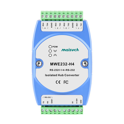 Serie-Wandler - MWE232-H4 - Maisvch - Protokoll / für DIN-Schiene / Industrie