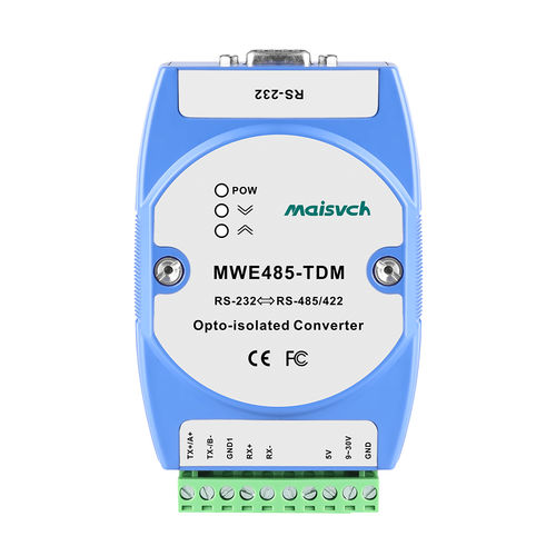 Serie-Wandler - MWE485-TDM - Maisvch - Feldbus / RS-232 zu RS-485 / RS-232 zu RS-422