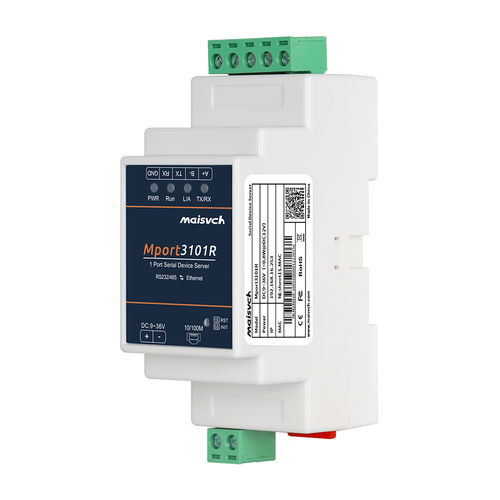 RS-485-Geräteserver - Mport3101R - Maisvch - Modbus RTU / RS232 / Modbus TCP