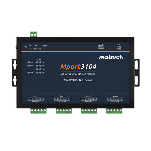 RS-485-Geräteserver - Mport3104 - Maisvch - LAN / Modbus RTU / RS-422