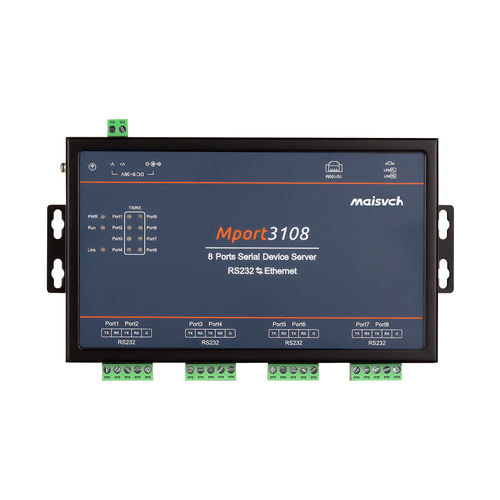 RS232-Geräteserver - Mport3108-232 - Maisvch - Modbus TCP / Ethernet / RJ45