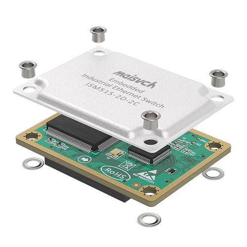 Ethernet-Schaltermodul / managed - ISM515-2D-2C - Maisvch - 5 Ports / 10/100BaseT(X) / Netzwerkschicht 2